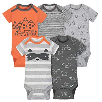 Gerber Baby Boys' 5 Pack Onesies