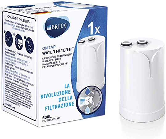 BRITA Replacement Filter for Tap, White, Single