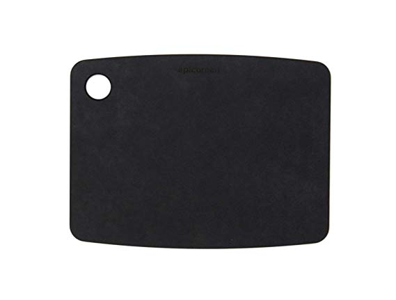 Epicurean Kitchen Series Cutting and Chopping Board, Compressed Wood Composite Black Slate, 20 x 15 x 0.6 cm