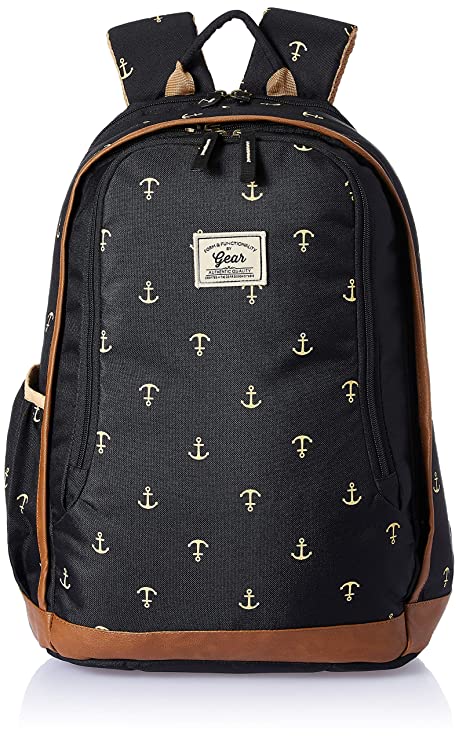 Gear Anchor Triumph 30 Ltrs Black-Beige Casual Backpack (BKPACRTRM0122)
