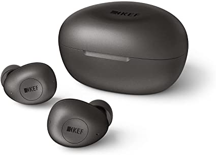 KEF Mu3 Noise Cancelling True Wireless Earphones (Charcoal)