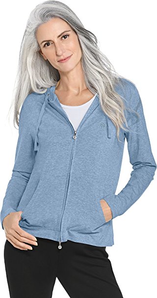 Coolibar UPF 50  Women's Seaside Hoodie - Sun Protective