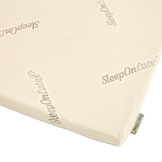 Sleep On Latex Organic Cotton Mattress Topper Cover - 2" Full