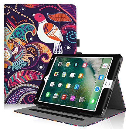 Famavala Folio Stand Case Cover With Pocket For 9.7 Inch Apple iPad 2017 / iPad Air 2 / iPad Air Tablet; Case Supports [Multi-Angle Viewing][Corner Protection][Auto Wake / Sleep] (TreeBird)