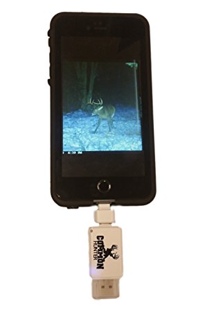 Common Hunter Iphone Trail Camera Viewer / Sd Card Reader for Iphone 5 or Newer.