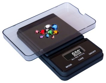 Weighmax NJ100-BLACK Dream Series Digital Pocket Scale, 100 by 0.01 g, Black