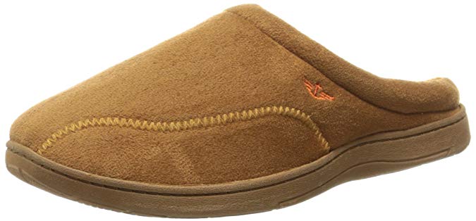 Dockers Men’s Slipper Clogs with Memory Foam, Roll Collar Moccasin, Size 8 to 13