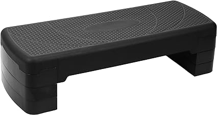 BalanceFrom Adjustable Workout Aerobic Stepper Step Platform Trainer