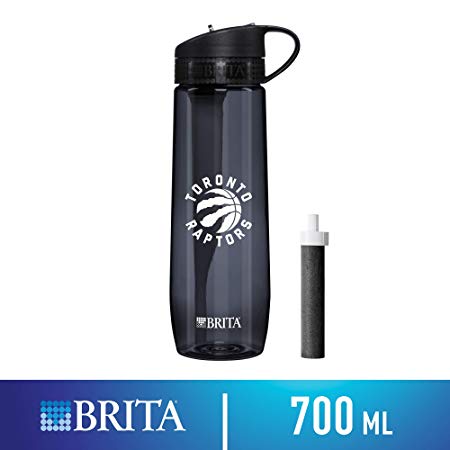 Brita Bottle Water Filtration System Black Hard Sided TORONTO RAPTORS (with 1 filter) - Limited Edition