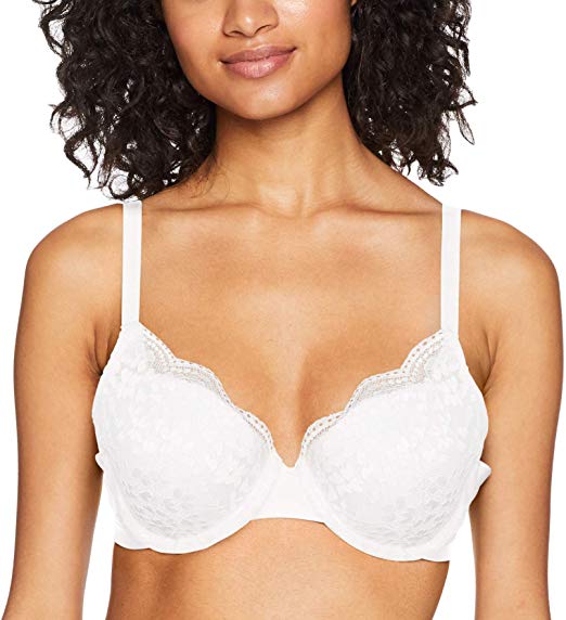 Warner's Women's Lace Escape Underwire Contour with All Over Lace Bra Bra