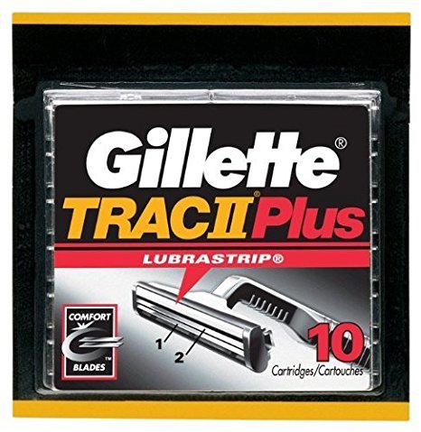 Gillette TRAC II Plus Refill Cartridges - 10 ct