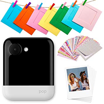 Polaroid POP 2.0-20MP Instant Print Digital Camera 3.97" Touchscreen Display, Built-in Wi-Fi, 1080p HD Video, White