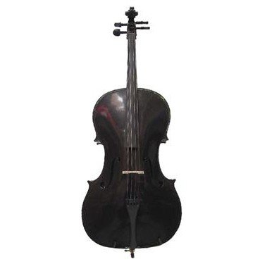 Merano MC100BK 4/4 Full Size Black Student Cello with Bag and Bow   Free Rosin