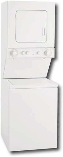 Whirlpool LTE5243DQ 24-Inch Thin-Twin Stacked Washer/Dryer Electric Laundry Center