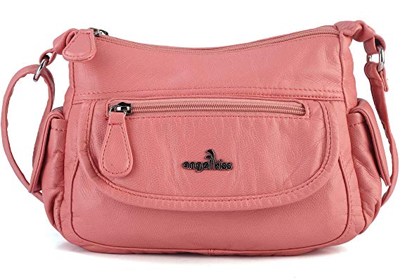 Women's Purses&Handbags Functional Crossbody Bags with Multi Pockets Shoulder Bag Purse