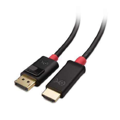 Cable Matters Gold Plated DisplayPort to HDTV Cable 25 Feet