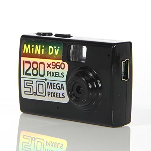digitsea® New 5MP HD Smallest Spy Hidden Pinhole Mini DV Camera Digital Video Recorder Camcorder Webcam DVR 1280 x 960 Resolution