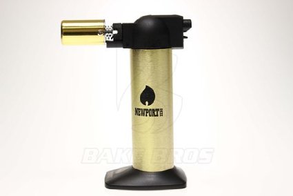 Newport Zero Butane Torch 6 Nbt028 Gold  Black