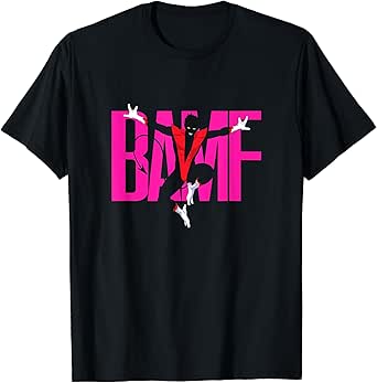 Marvel X-Men Nightcrawler BAMF! Teleporting Sound Logo T-Shirt