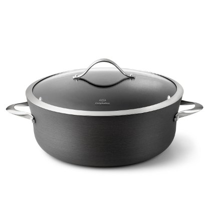 Calphalon Contemporary Hard-Anodized Aluminum Nonstick Cookware, Dutch Oven, 8 1/2-quart, Black