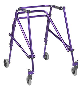 Inspired by Drive Nimbo 2G Lightweight Posterior Walker, Wizard Purple, Large