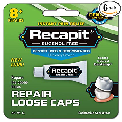 Recapit Loose Cap Repair (Pack of 6)