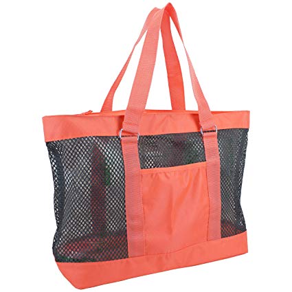 Eastsport Mesh Tote Beach Bag