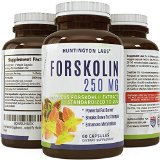 Pure Forskolin Supplement - Highest Grade and Powerful Antioxidant Weight Loss Boosts Energy for Women and Men - Guaranteed By Huntington Labs