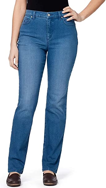 Gloria Vanderbilt Ladies Denim Short Length Jeans - Frisco 16W