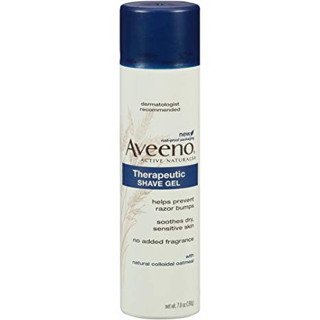 AVEENO Therapeutic Shave Gel 7 oz (Pack of 3)