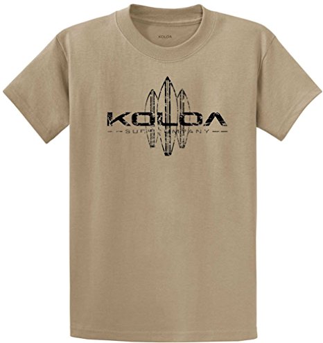 Koloa Surf Co. Vintage Surfboard Logo T-Shirts in Regular, Big and Tall Sizes