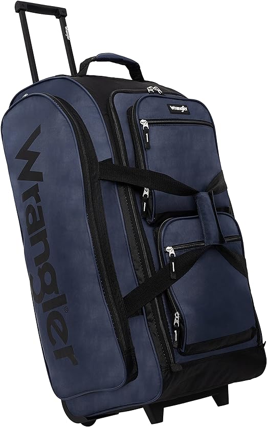 Wrangler Unisex-Adult Wesley Rolling Duffel Bag Rolling Duffel Bag