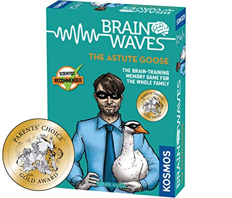 Brainwaves: The Astute Goose - A Kosmos Game from Thames & Kosmos | Fun, Scientist Approved, Family-Friendly Games to Sharpen You Mind & Train Your Brain, for Ages 8