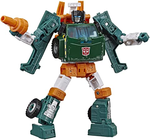 Transformers Toys Generations War for Cybertron: Earthrise Deluxe Wfc-E5 Hoist Action Figure - Kids Ages 8 & Up, 5