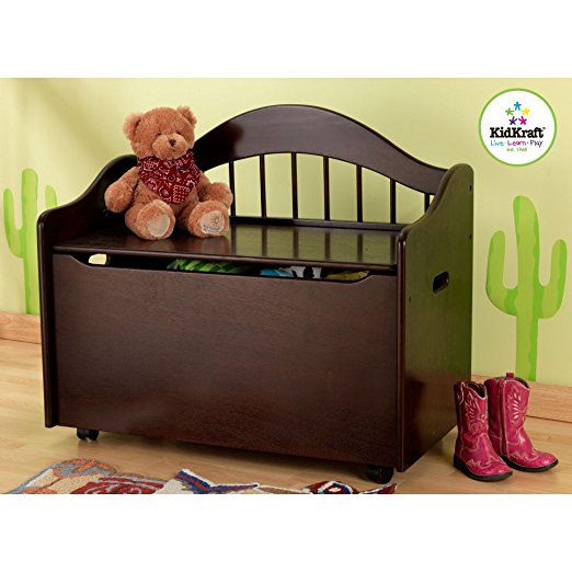 KidKraft Limited Edition Toy Box - Espresso