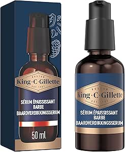 King C. Gillette Formulé a Base De Complexe de Vitamine B Et De Caféine, 50ml