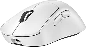 Logitech G PRO X Superlight 2 DEX Lightspeed Wireless Gaming Mouse, 60g pro-Grade Lightweight Mouse with 5 programmable Buttons, USB-C Charging, 32k DPI Sensor for PC/Mac - White