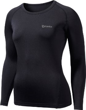 Tesla Women's Cool Dry Compression Baselayer Long / Short Sleeve Baselayer T Shirts WR11/WR13/WV13