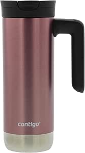 Contigo Superior 2.0 Travel Mug with Handle, 20 oz - Leak-Proof Lid, Insulated Stainless Steel - Cupholder Friendly, Dishwasher Safe – Pine Berry