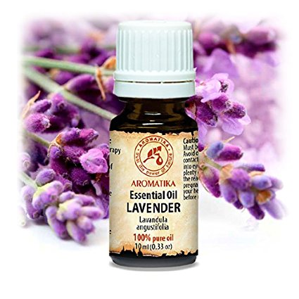 Pure Lavender Essential Oil 10ml Glass Bottle Origin country: Bulgaria - Lavandula Angustifolia Oil