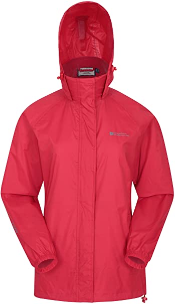 Mountain Warehouse Pakka Womens Waterproof Rain Jacket – Packable