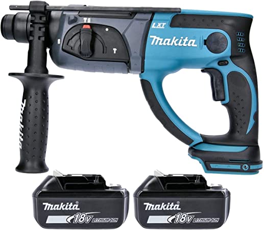 Makita DHR202Z 18V SDS   Hammer Drill with 2 x 5.0Ah BL1850 Batteries