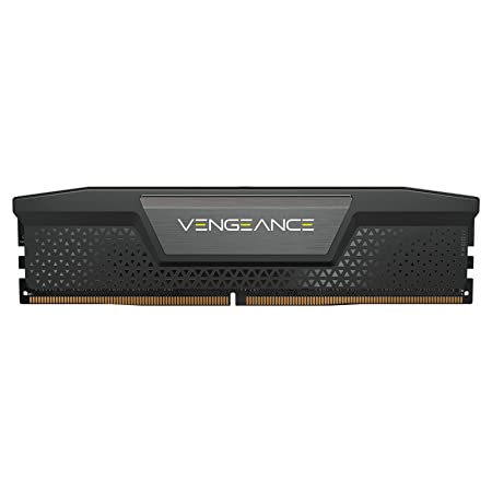 CORSAIR Vengeance 16GB RAM (1x16GB) DDR5 DRAM 5200MHz Memory Kit Black CMK16GX5M1B5200C40