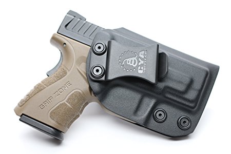 CYA Supply Co. IWB Holster Fits: Springfield XD MOD.2 - 3" Sub-Compact 9MM / .40S&W - Veteran Owned Company - Made in USA - Inside Waistband Concealed Carry Holster