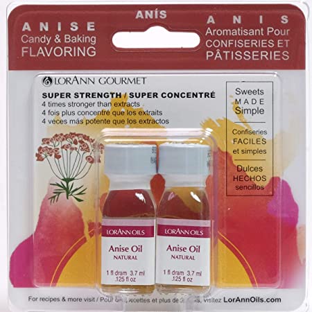 Candy & Baking Flavoring .125oz 2/Pkg-Anise Oil