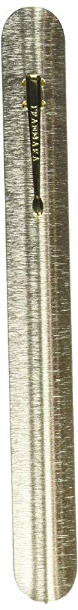 Franmara 1129-BU Gold Anodized Waiter Crumb Scraper with Gold-Plated Pocket Clip