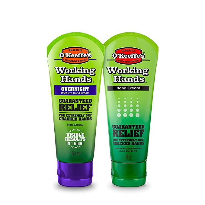 O'Keeffe's Working Hands Overnight 80ml & Working Hands 85g (Twin Pack)