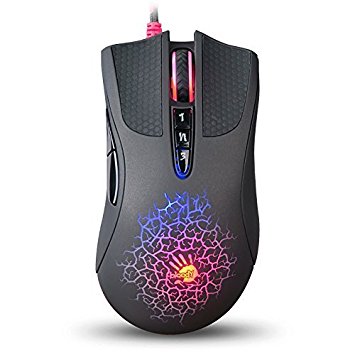 AL90 Blazing Laser Gaming Mouse with Weight Tuning 8200CPI by Bloody Gaming
