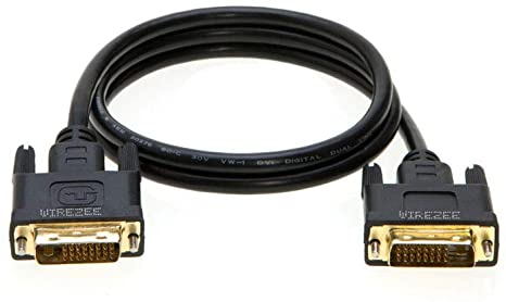 DVI-D Cable Dual Link DVI to DVI Male Wire 24 1 Pin 3ft 6ft 10ft 15ft 25ft (3FT)