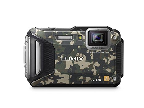 Panasonic DMC-TS6Z LUMIX WiFi Enabled Tough Adventure Camera (Camouflage)